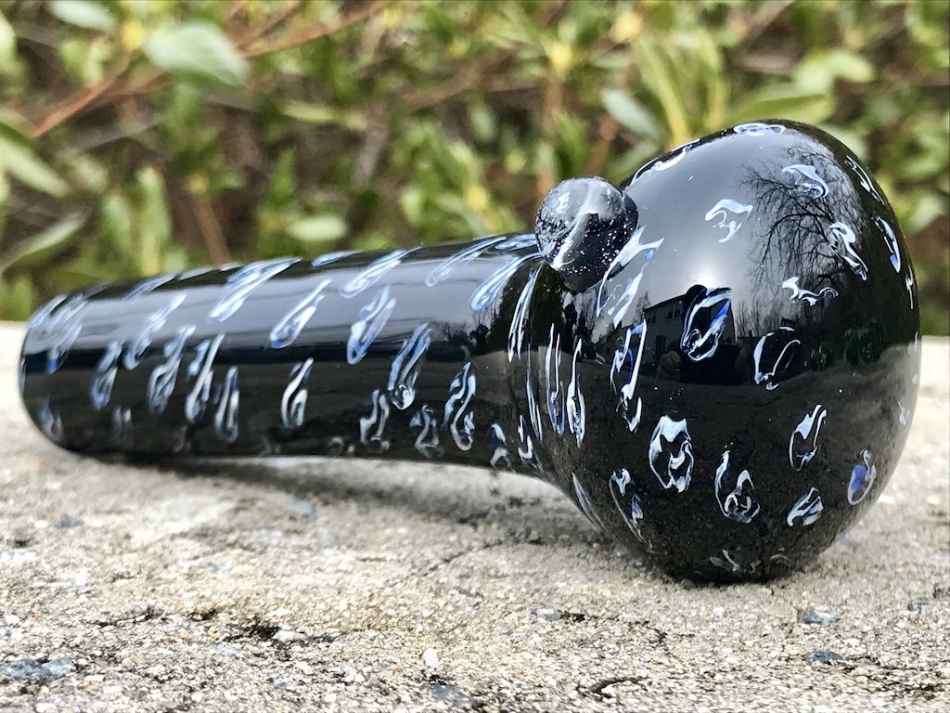 Fat Buddha Glass Pipe Paisley Pipe