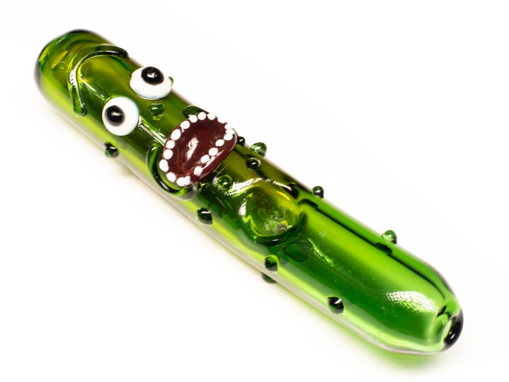 Pickle Pipe Fat Buddha glass