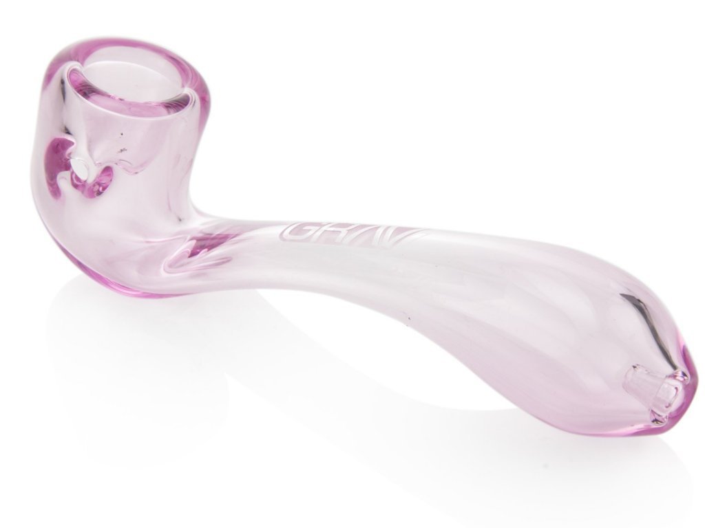Grav Pipe Pink Grav Sherlock Pipe