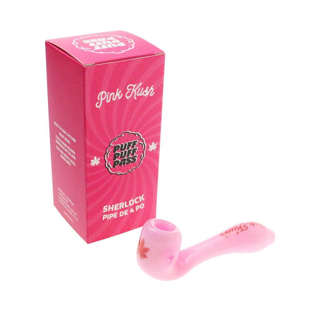 Pink Kush Sherlock Pipe