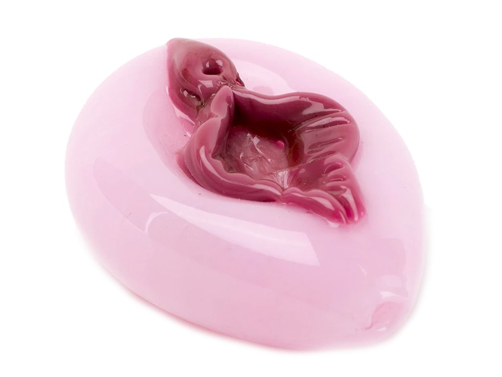 Pink Panther Pipe Fat Buddha Glass