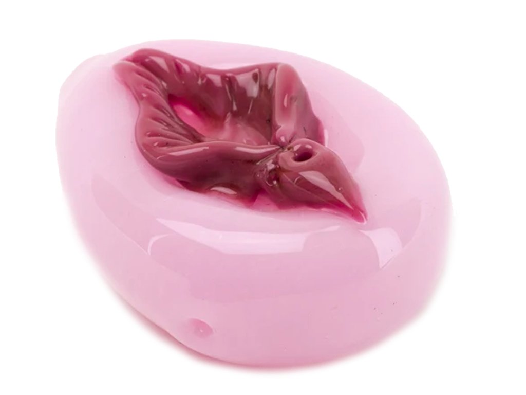 Pink Panther Pipe Fat Buddha Glass