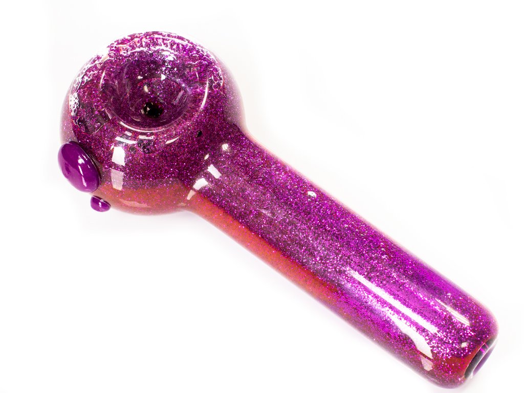 Freezable Glitter Pipe Fat Buddha Glass