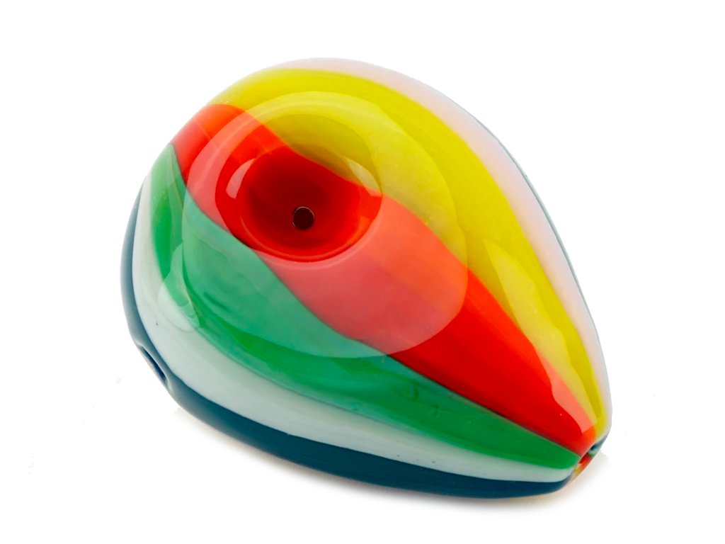 Rainbow Panther Pipe Empire Glassworks