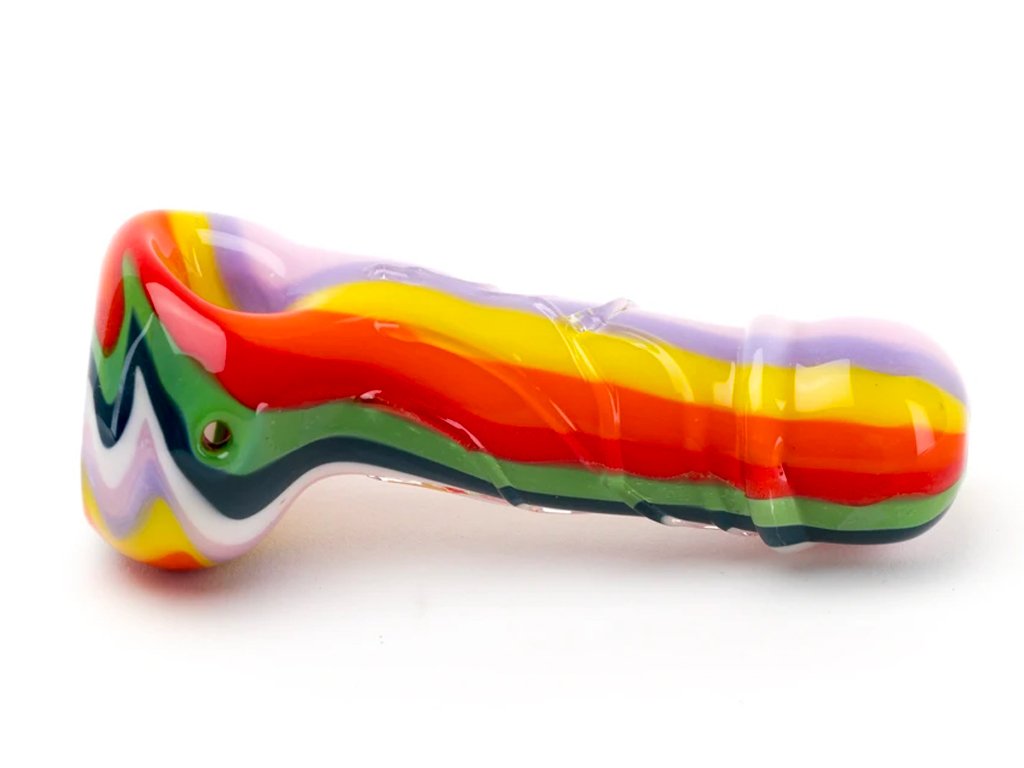 Rainbow Rod Fat Buddha Glass