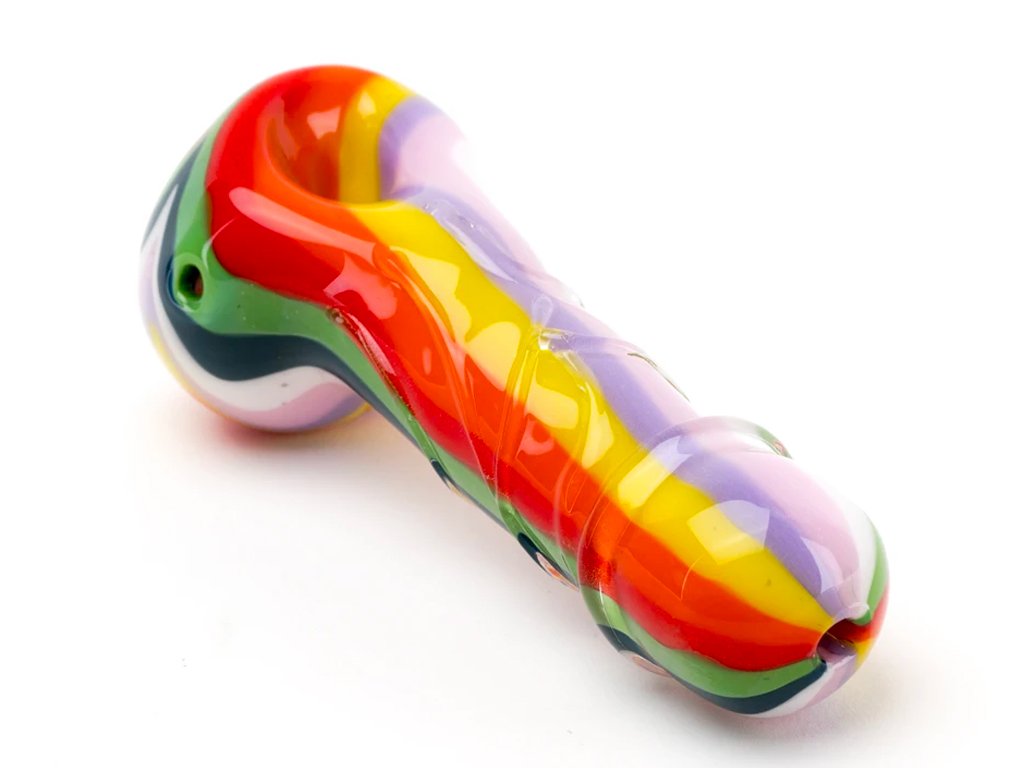 Rainbow Rod Fat Buddha Glass