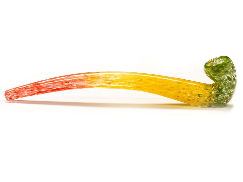 Rasta Gandalf Pipe Fat Buddha Glass