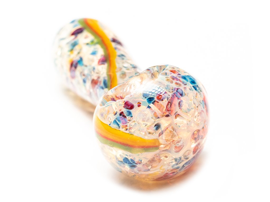 Fat Buddha Glass Pipe Rasta River Pipe