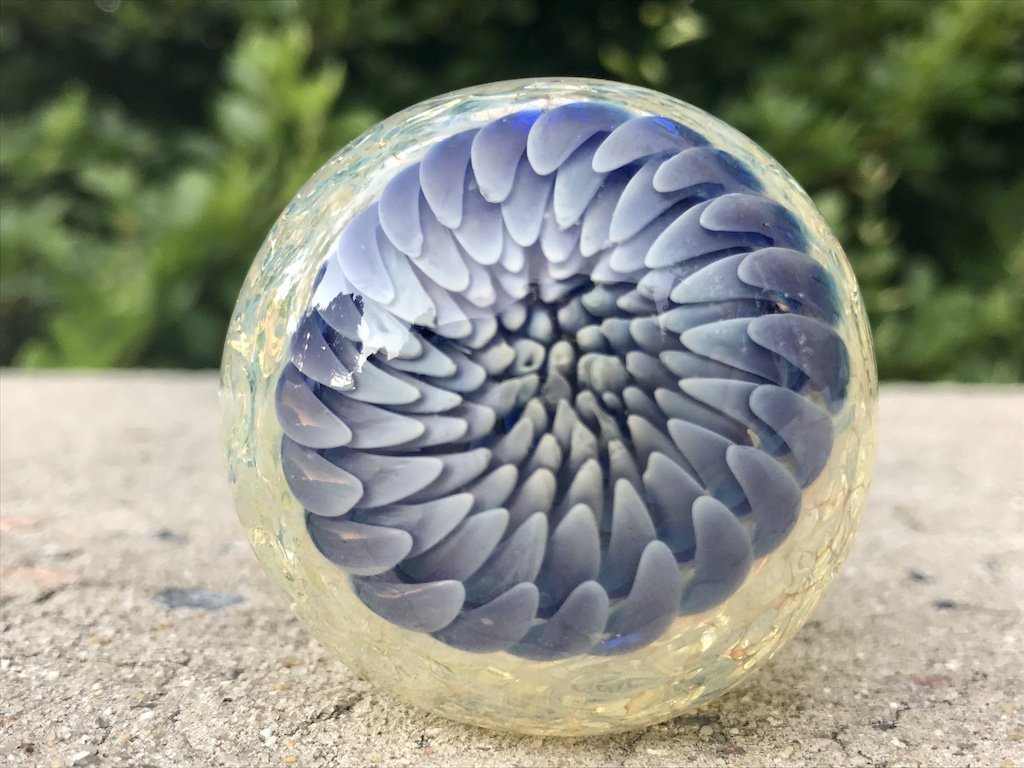 Fat Buddha Glass Pipe Sawtooth Glass Pipe