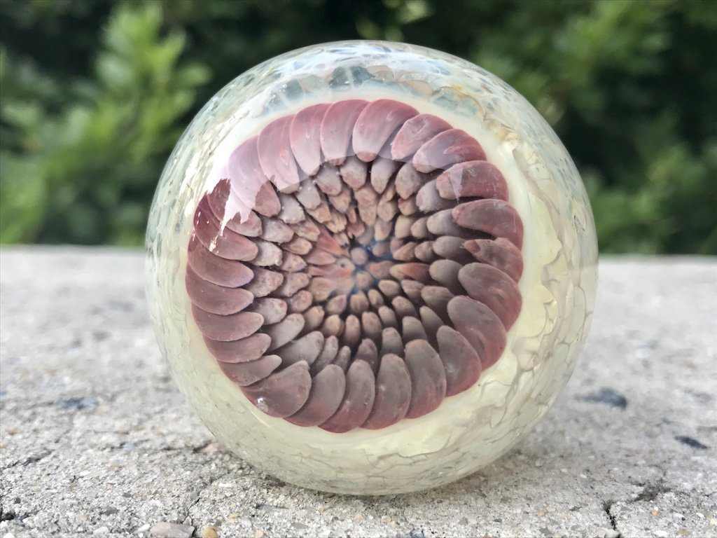 Fat Buddha Glass Pipe Sawtooth Glass Pipe