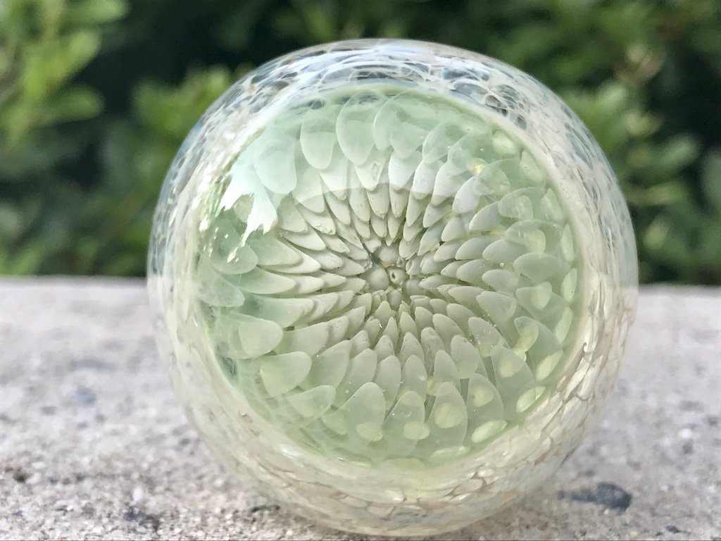 Fat Buddha Glass Pipe Sawtooth Glass Pipe