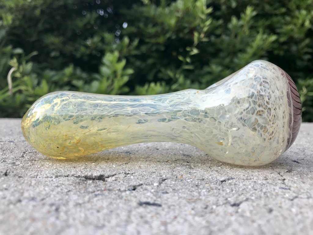 Fat Buddha Glass Pipe Sawtooth Glass Pipe