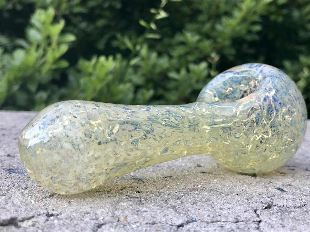 Fat Buddha Glass Pipe Sawtooth Glass Pipe