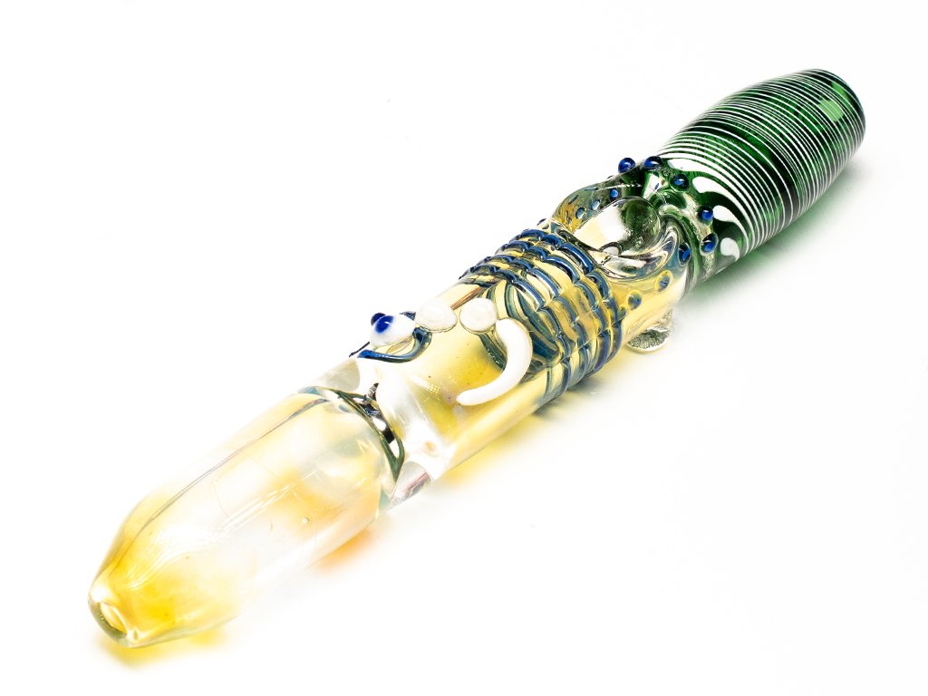 Scorpion Steamroller Pipe Fat Buddha Glass