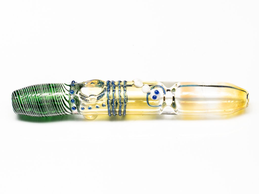 Fat Buddha Glass Pipe Scorpion Steamroller