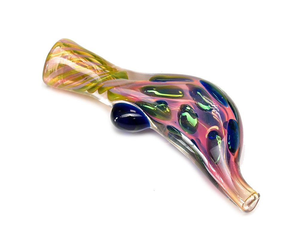 Seahorse Chillum Fat Buddha Glass