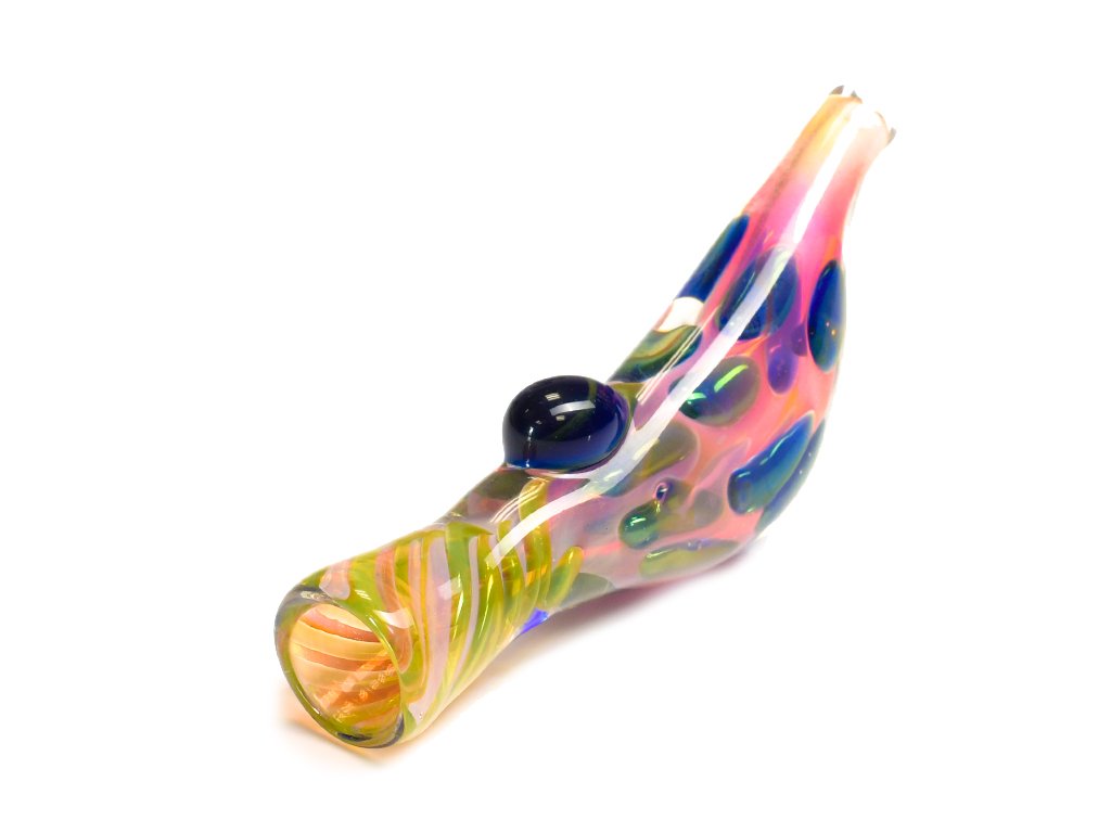 Seahorse Chillum Fat Buddha Glass