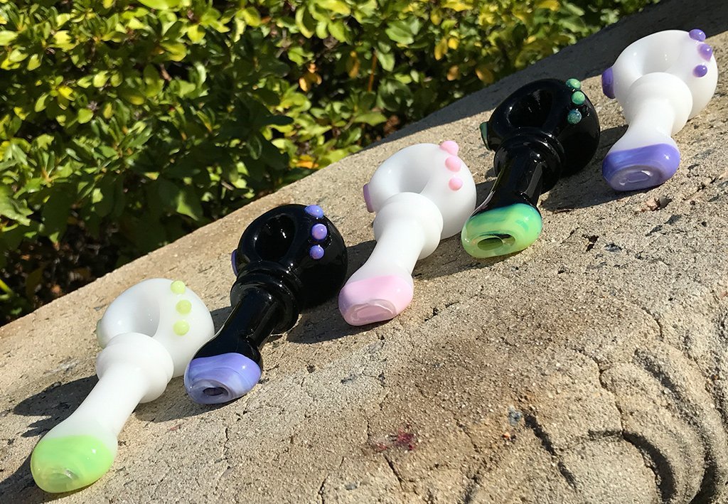 Slyme Glass Pipe Fat Buddha Glass