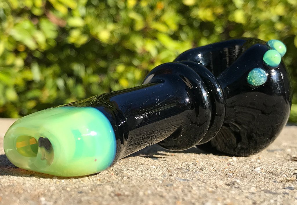 Slyme Glass Pipe Fat Buddha Glass