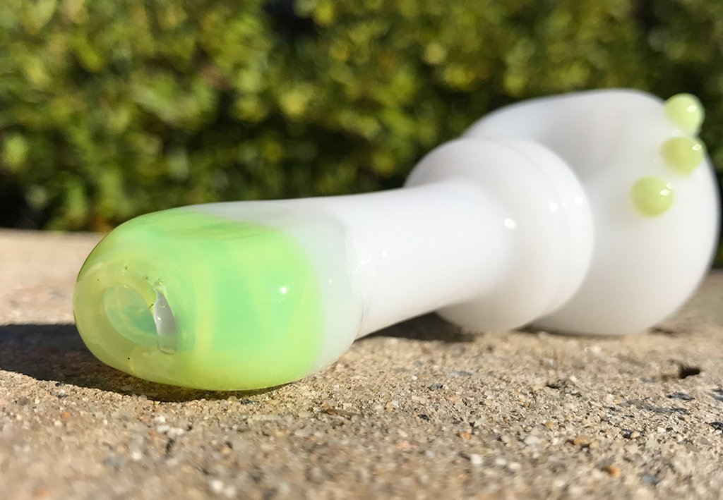 Slyme Glass Pipe Fat Buddha Glass