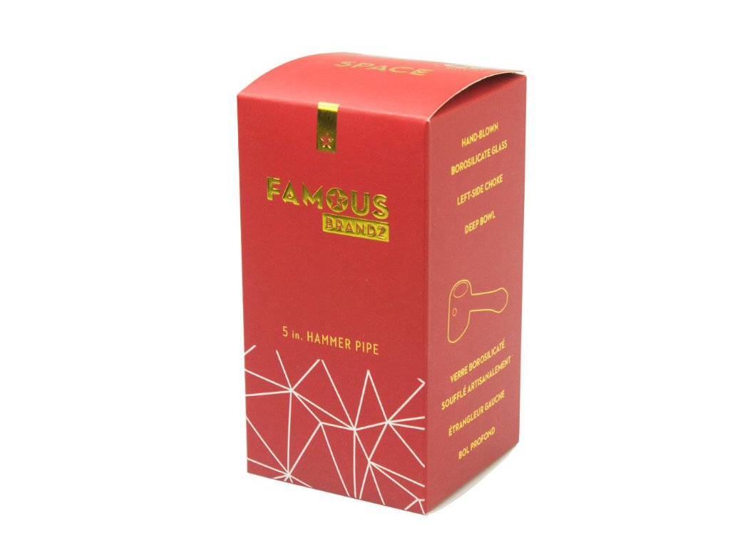 Space Hammer Pipe Fat Buddha Glass