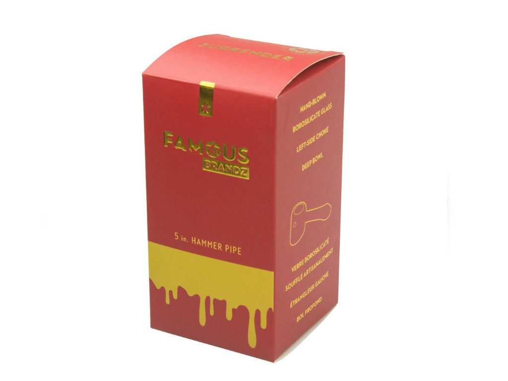 Surrender Hammer Pipe Fat Buddha Glass