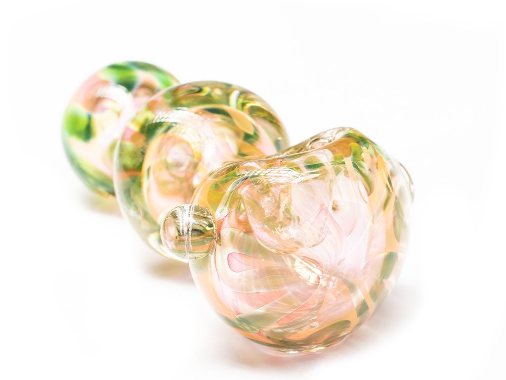 Triple Bubble Pipe Fat Buddha Glass