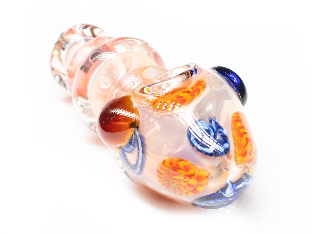 Triple Maria Pipe Fat Buddha Glass