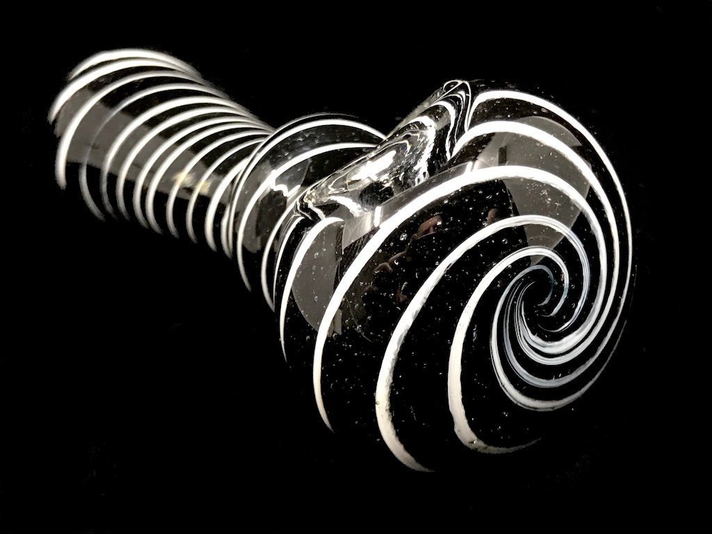 Twilight Zone Infinity Pipe Fat Buddha Glass