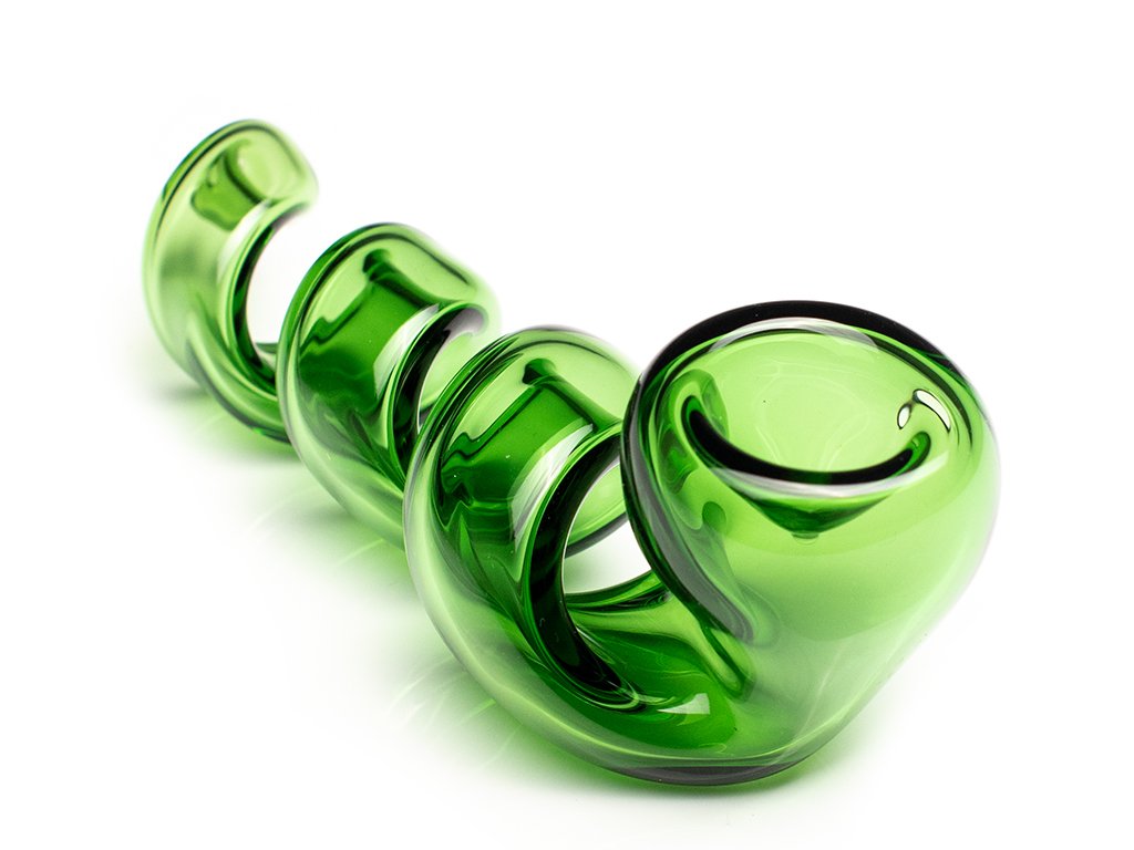 Fat Buddha Glass Pipe Twisted Glass Pipe