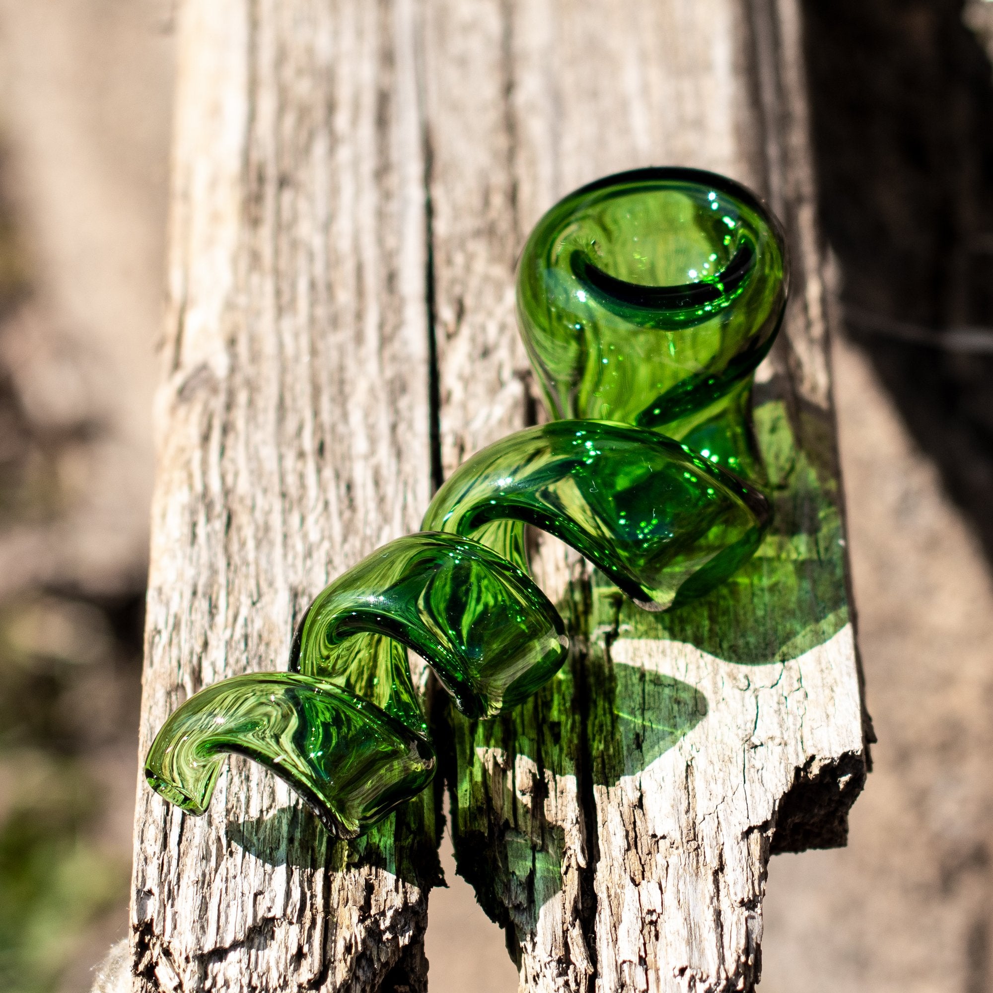 Fat Buddha Glass Pipe Twisted Glass Pipe