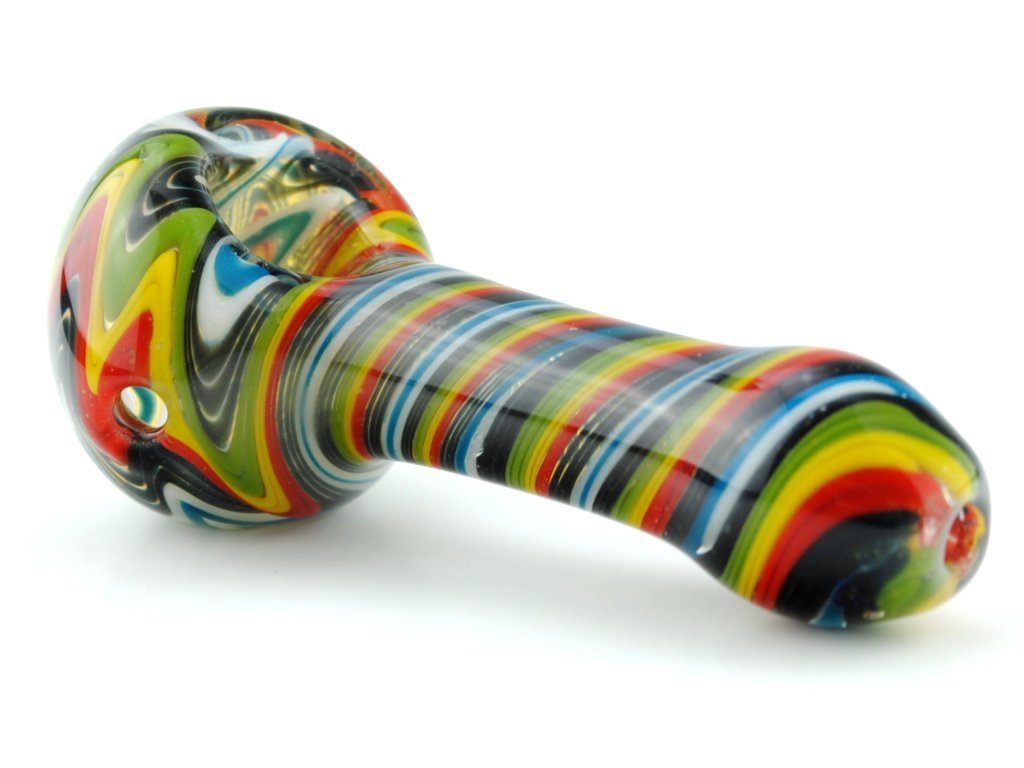 Wig Wag Stack Pipe Fat Buddha Glass