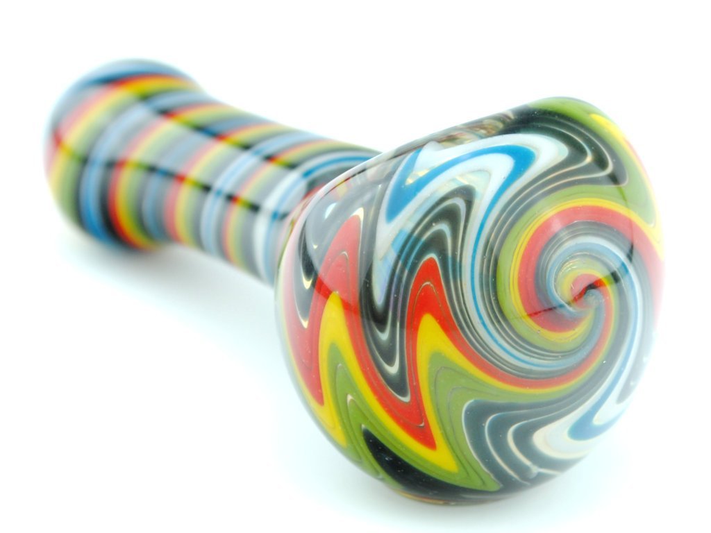 Wig Wag Stack Pipe Fat Buddha Glass