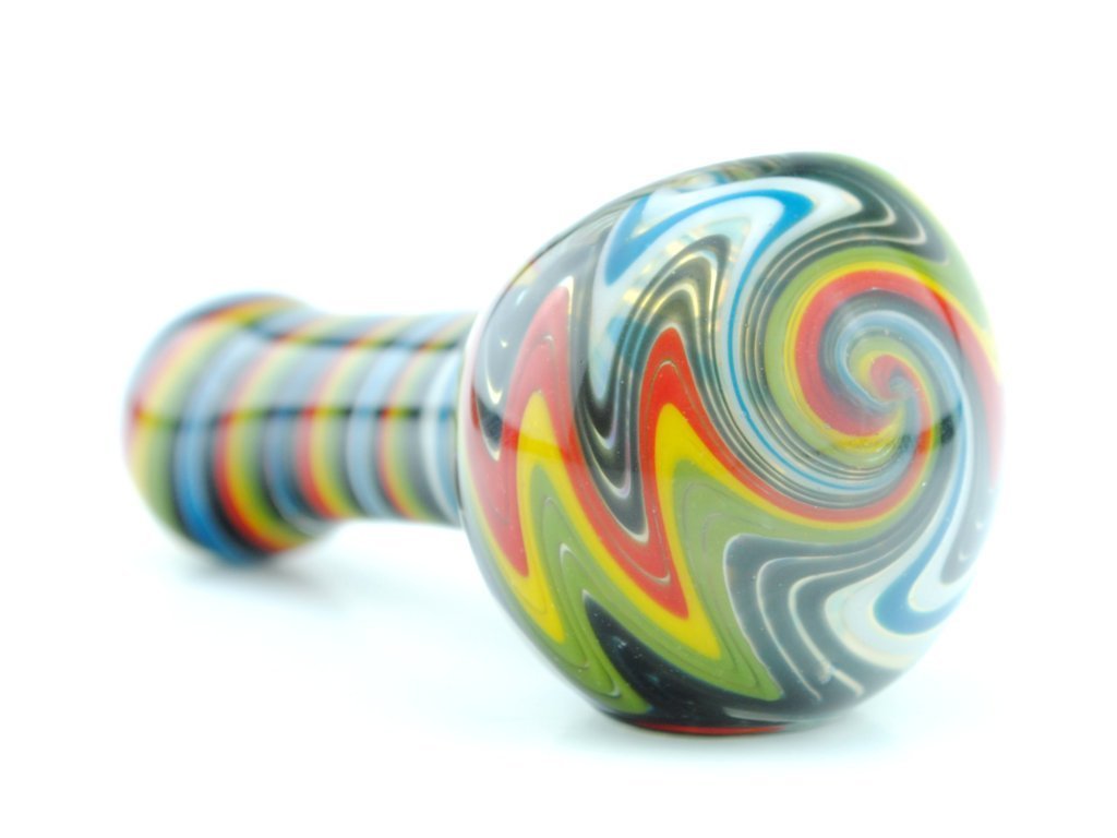 Wig Wag Stack Pipe Fat Buddha Glass