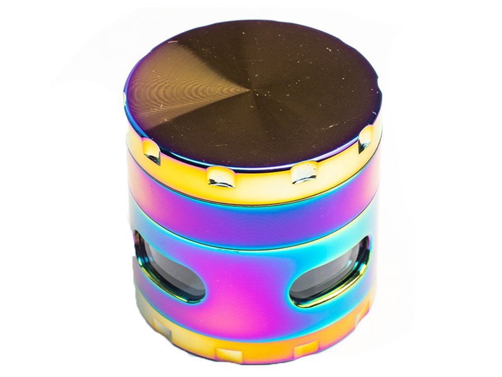 Rainbow Grinder Fat Buddha Glass