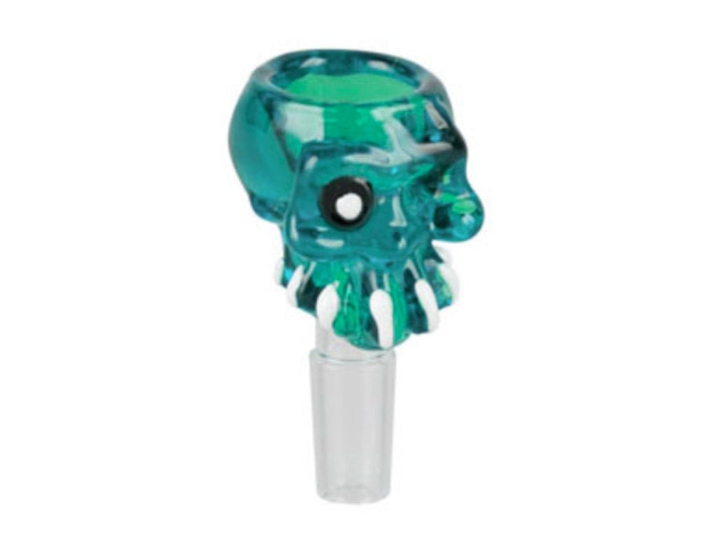 Pulsar Teal Zombie Bong Bowl