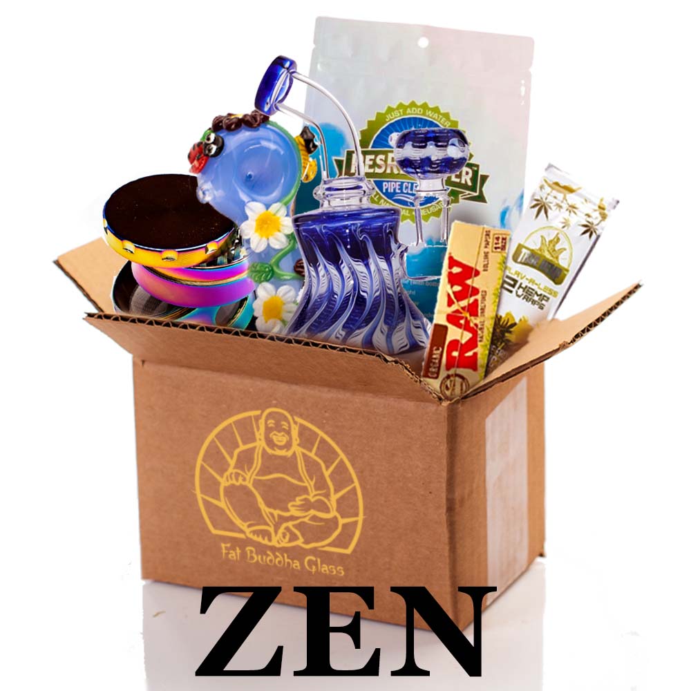 Fat Buddha Glass Zen Buddha Box
