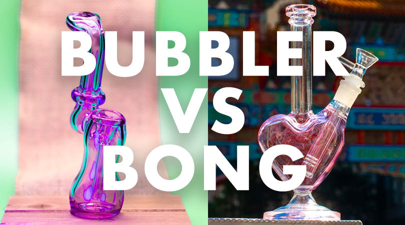 CHOOSE THE RIGHT OPTION FOR YOUR SMOKING NEEDS BUBBLER VS BONG