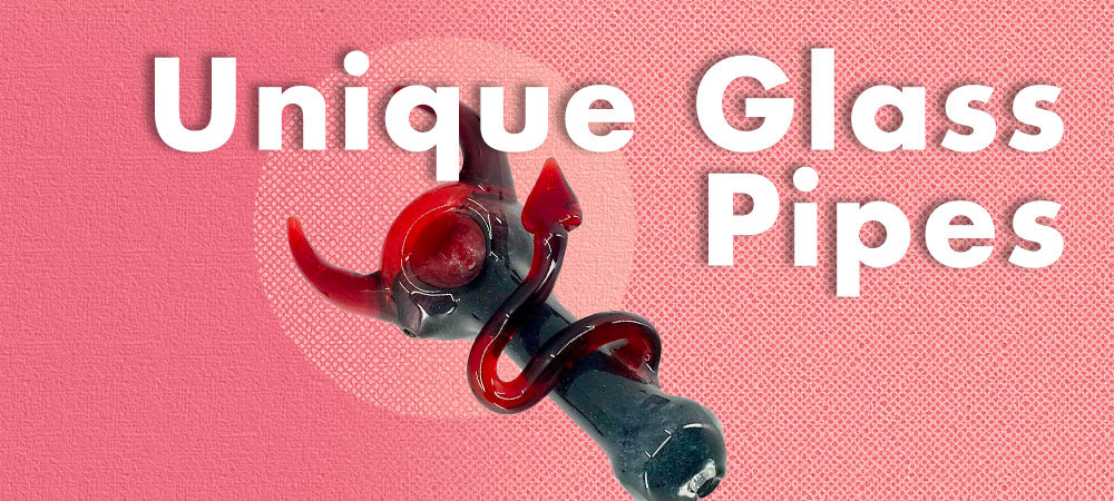unique glass pipes