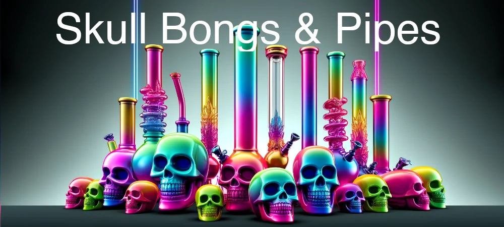 Skull Bongs, PIpes & Accessories