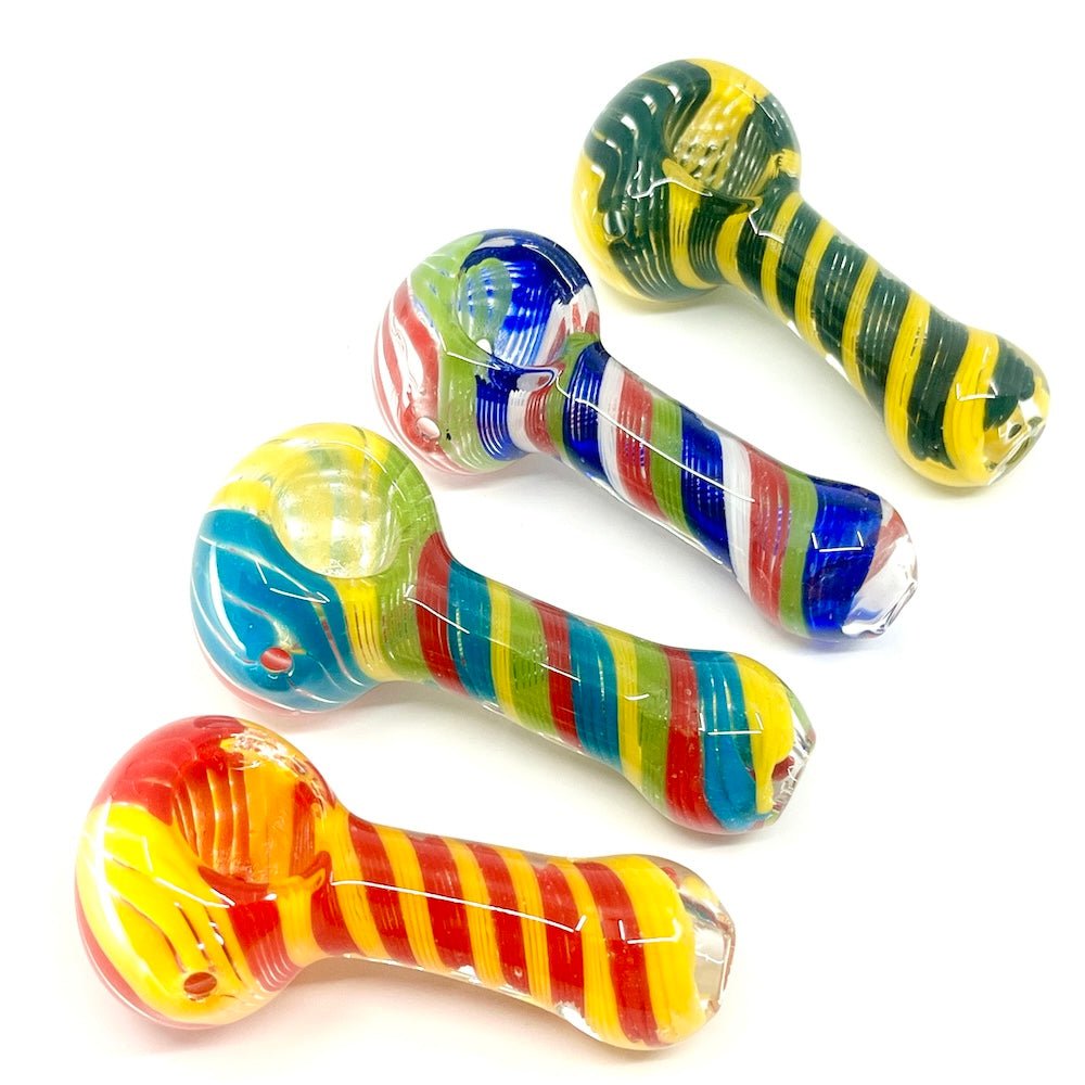 Fat Buddha Glass 4 Spoon Pipes
