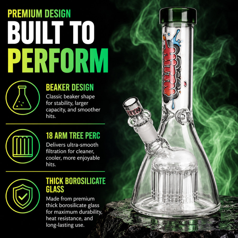 18 Arm Tree Beaker Bong