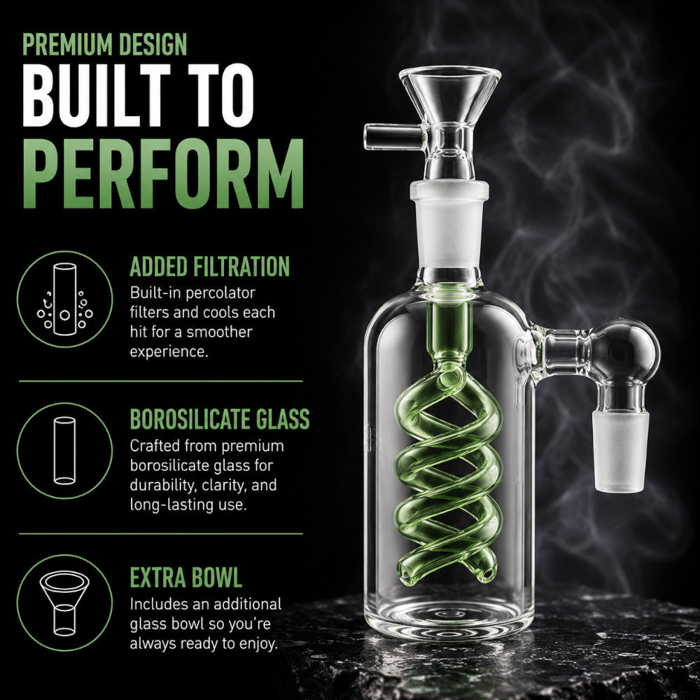Spiral 90° Ash Catcher