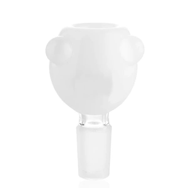 Fat Buddha Glass Accessories 14mm White Bubble Bowl