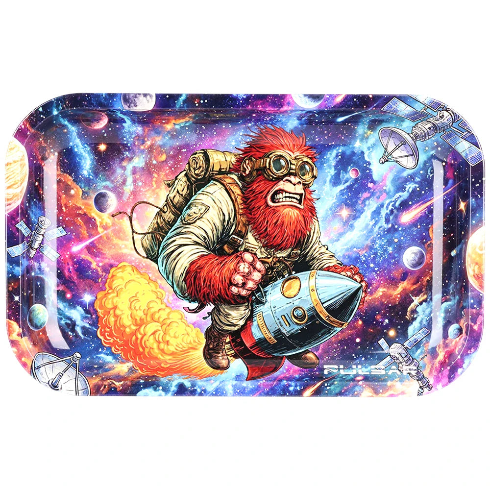 Fat Buddha Glass Accessories Bigfoot Blast Large Metal Rolling Tray  11x7in