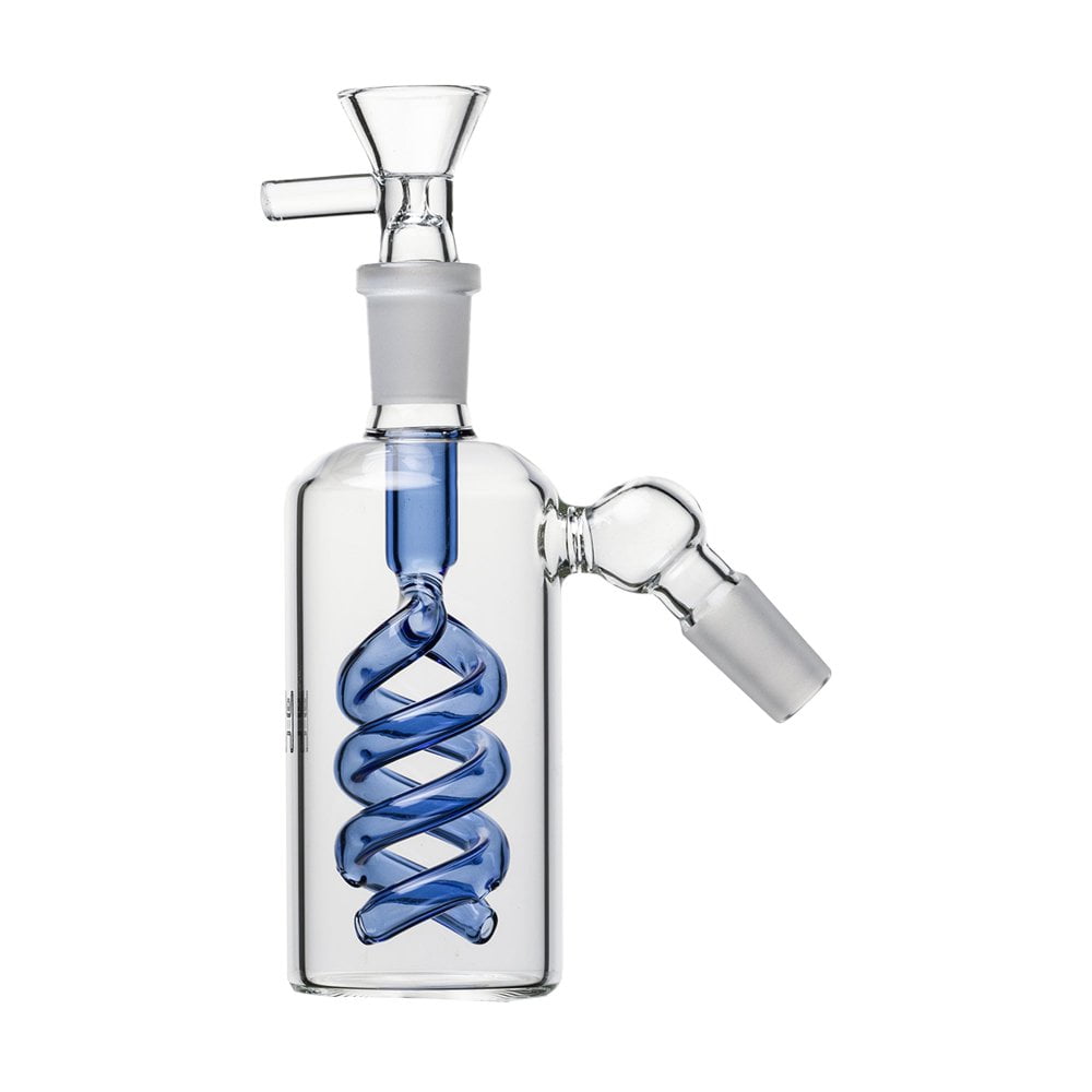 Human Grade Accessories Blue Spiral 45° Ash Catcher