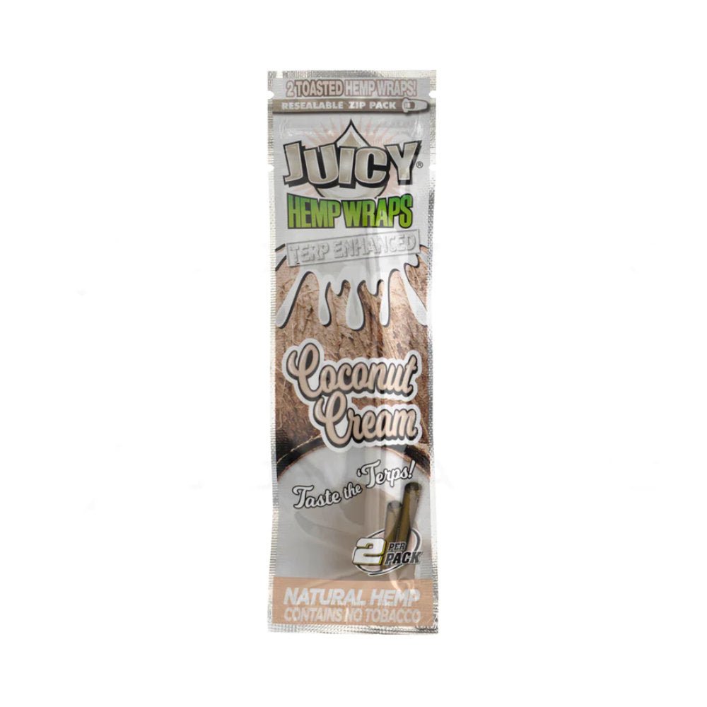 Juicy Jays Accessories Coconut Cream Hemp Wrap 3 pack