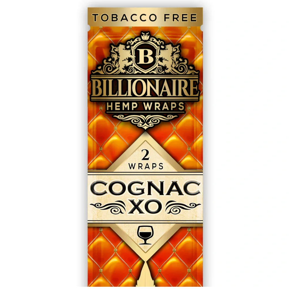 Juicy Hemp Wraps Accessories Cognac Billionaire Hemp Wraps (3pk)