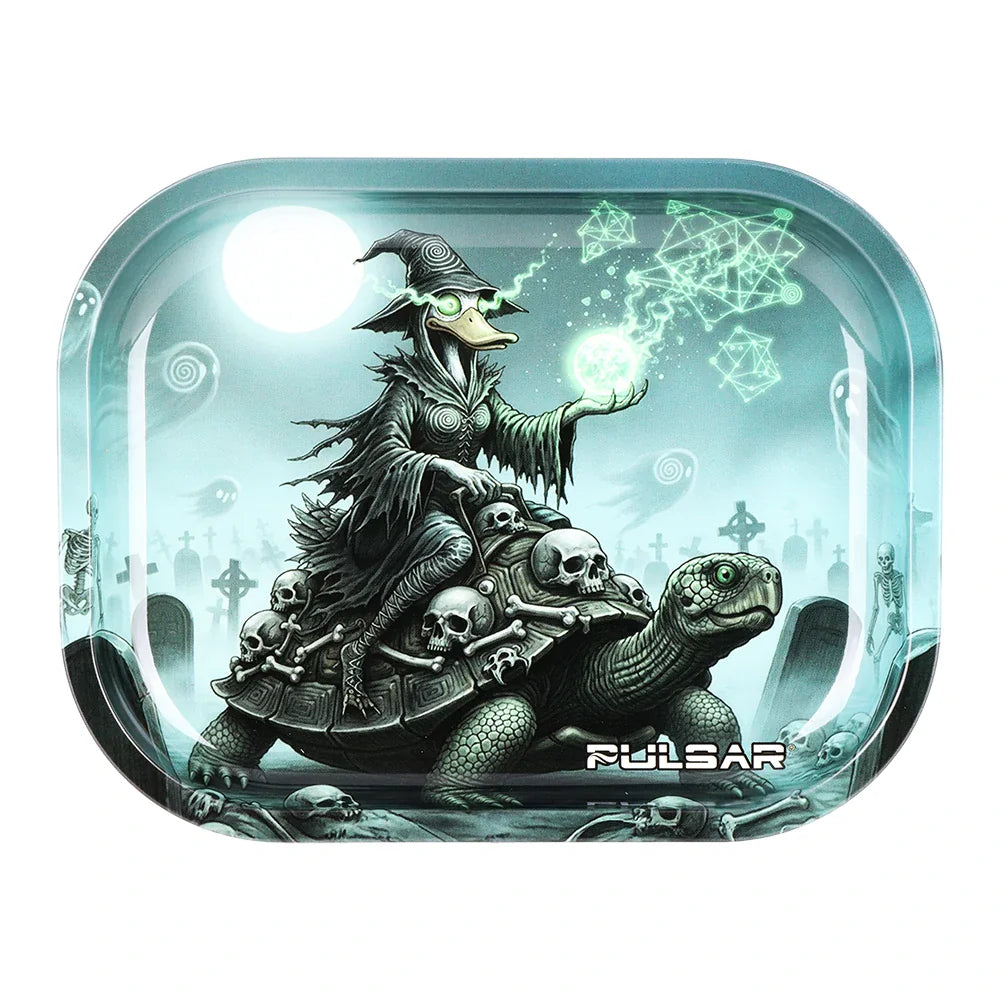 Pulsar Accessories Ducksayer Mini Metal Rolling Tray 7in X 5.5in