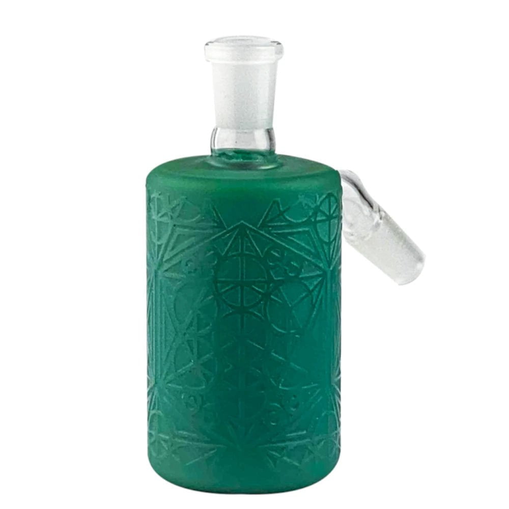 Cheech Glass Accessories Green Frosted Ash Catcher